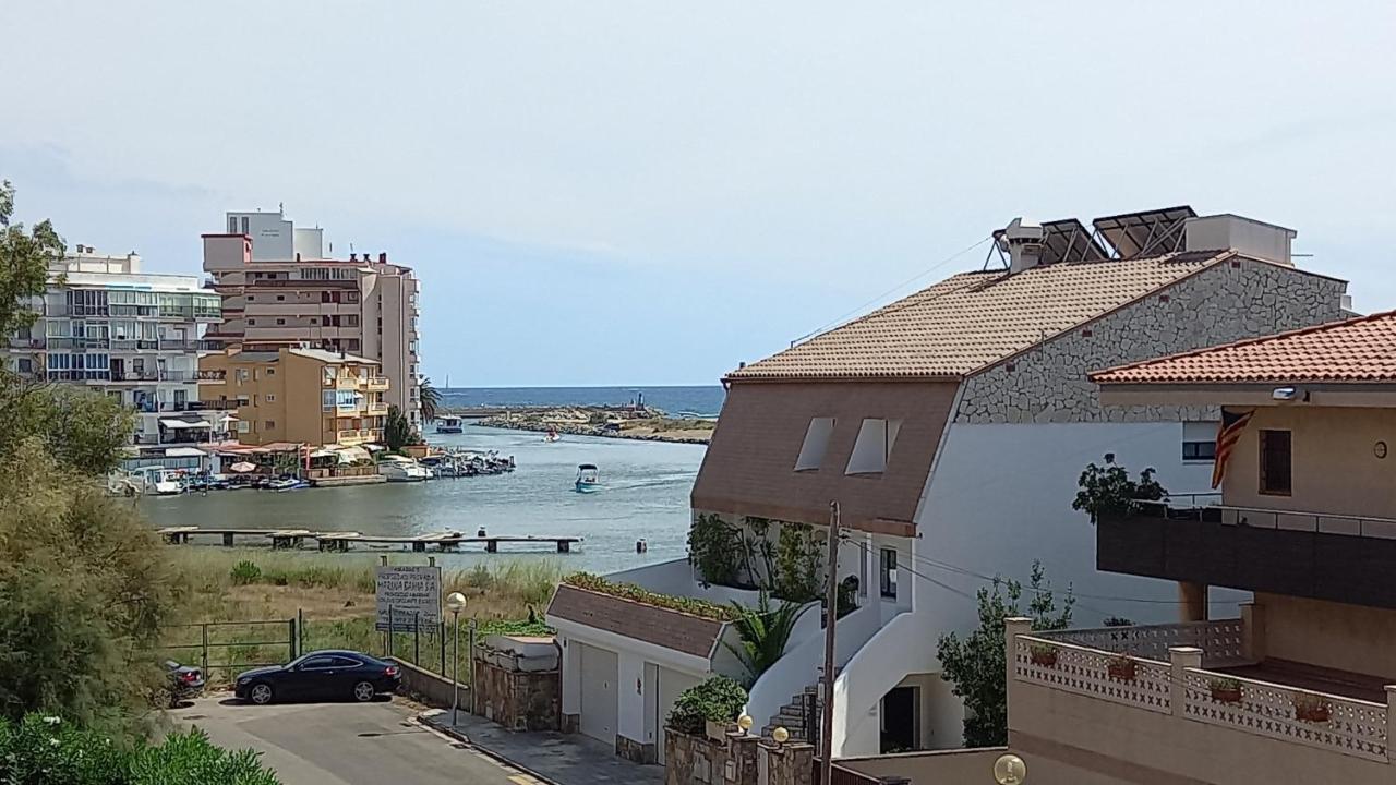 Estudio Roses Con Terraza, Vistas Canal Y Mar Exteriör bild